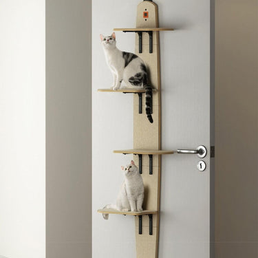 Pounce n' Swing Hanging Cat Tree Cat Furniture KittyNook Cat Company